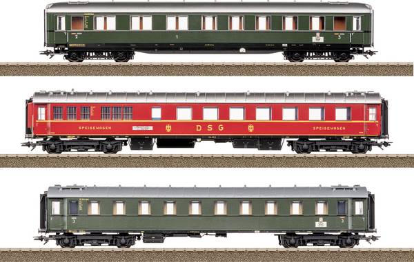 TRIX H0 T23623 Súprava expresného vlaku H0 č. 2 D74 DB