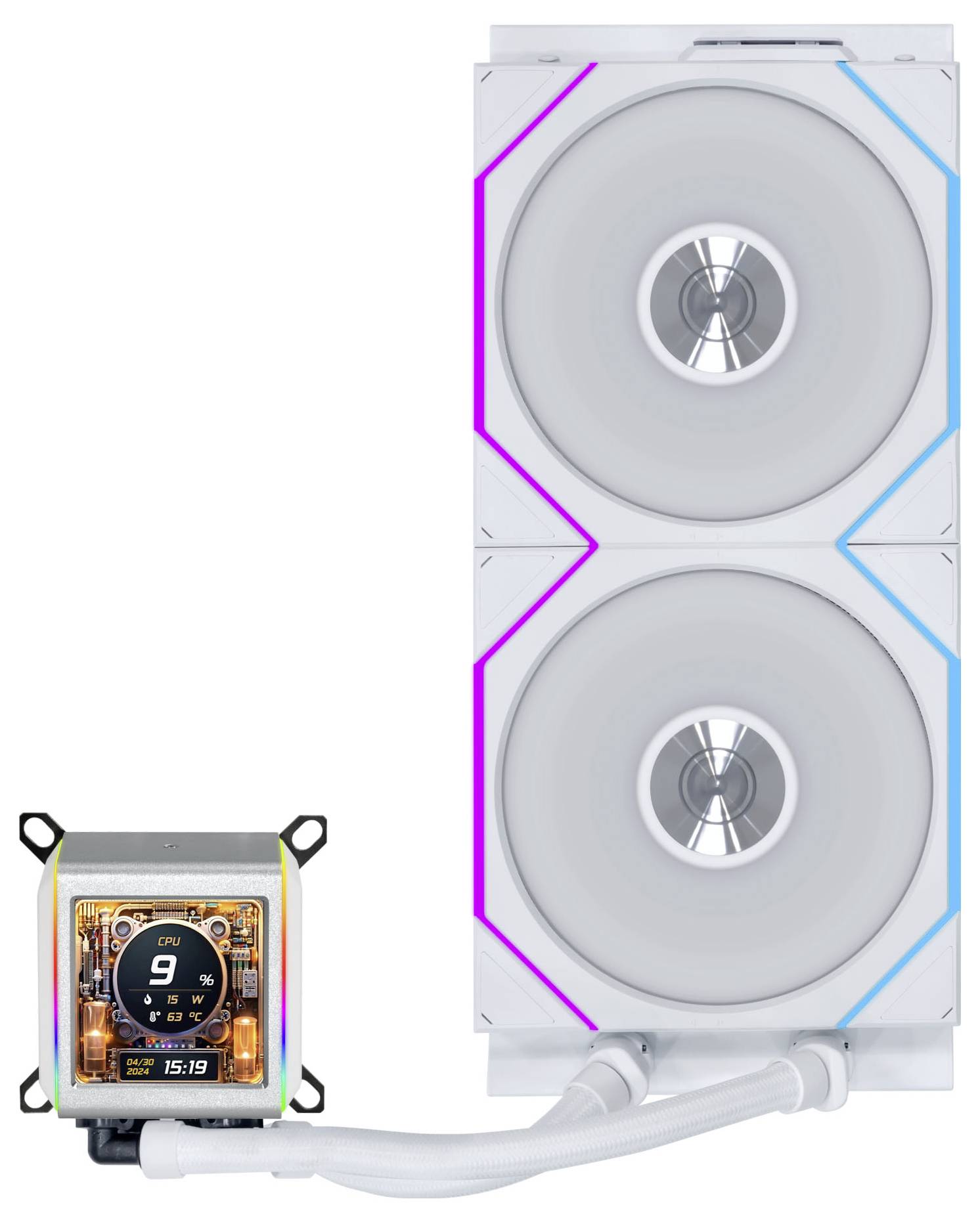 Lian Li Galahad II LCD 280 TL PC water cooling-7