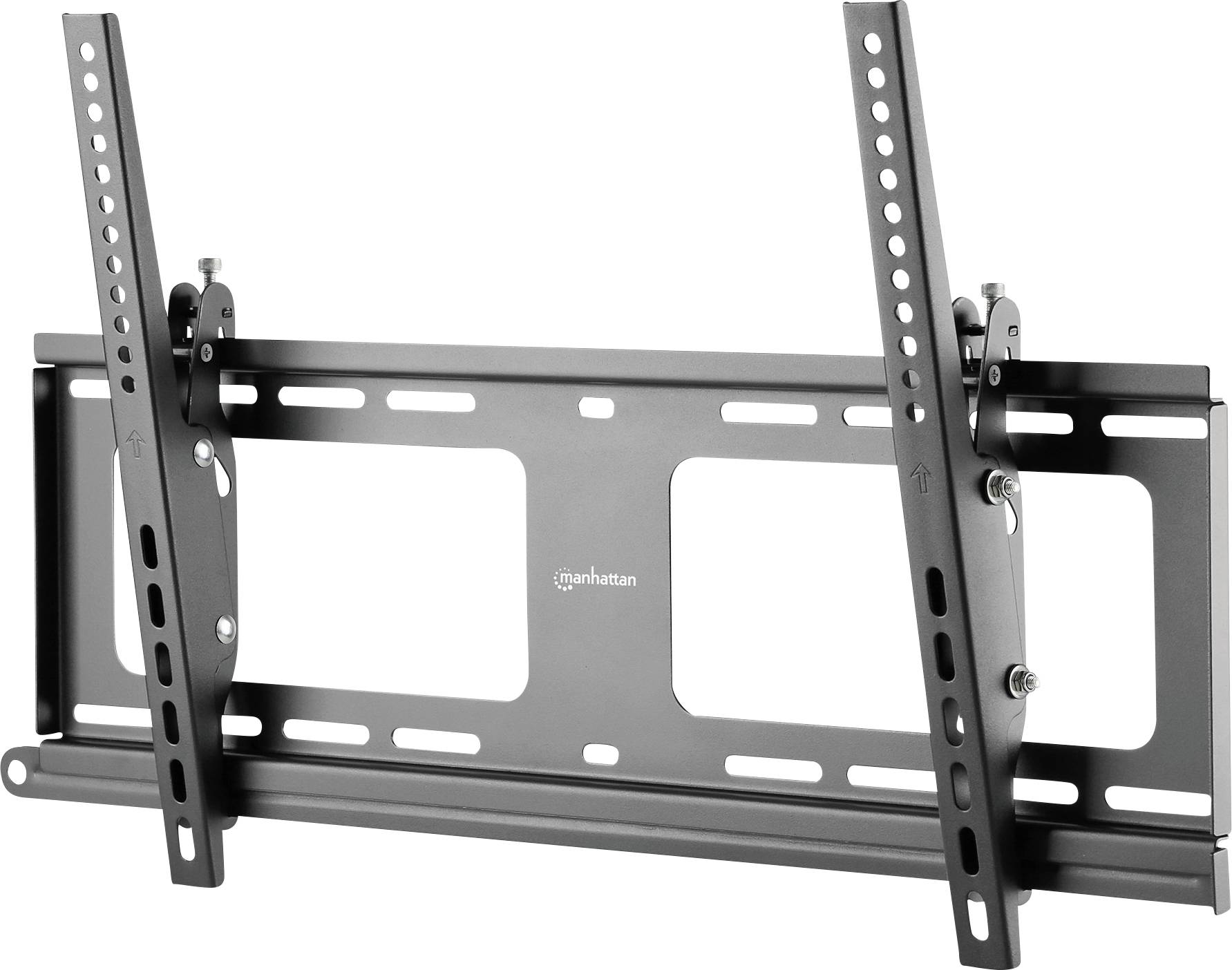 Manhattan Outdoor Anti-Diebstahl TV-Wandhalterung neigbar für 37 bis 86 bis 80kg schwarz Supporto a parete per TV 94,0 cm (37) - 218,4 cm (86”) Inclin