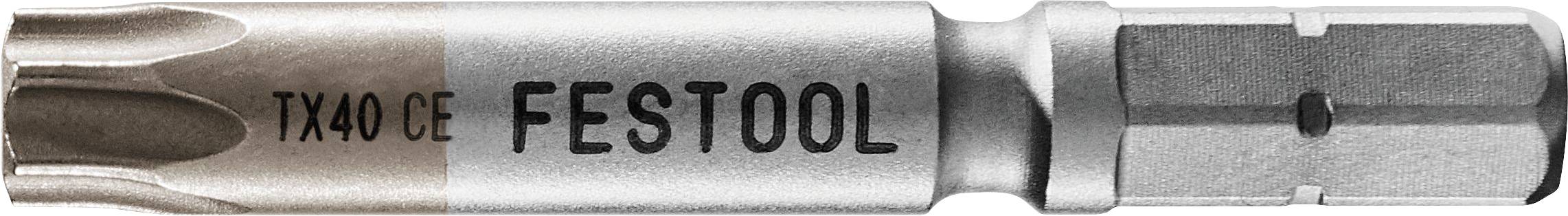 Festool 205083 TX 40-50 CENTRO/2 Bit TX Pohon (skrutkovač): 1/4" (6,3 mm) Typ zakončenia: TX TX 40 50 mm-0