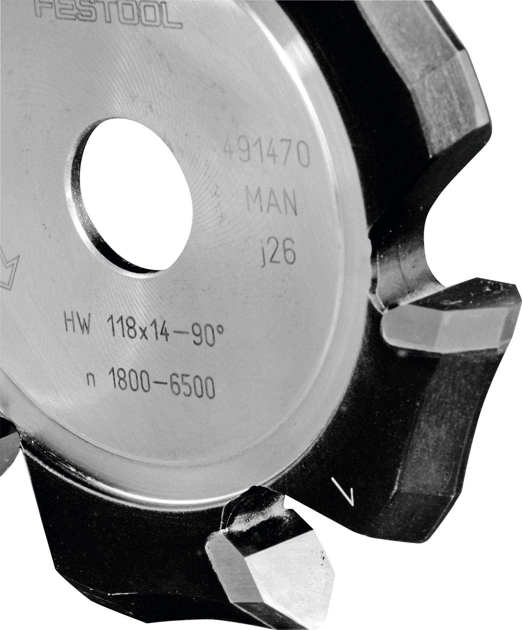 Festool 491470 drážkovacia fréza tvrdokov Vonkajší Ø 118 mm-0