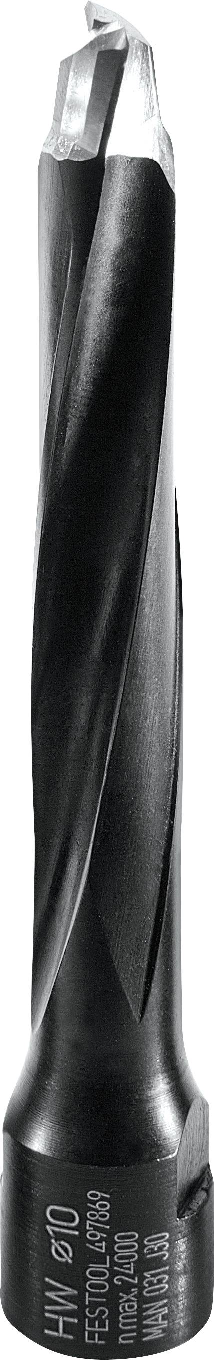 Festool 497869 Fresa per tasselli Dimensione, Ø 10 mm Lunghezza operativa 70 mm