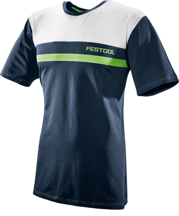 Festool 577305 Fashionshirt FASH-FT1-XXXL Vel.=XXXL  tmavomodrá, zelená, biela
