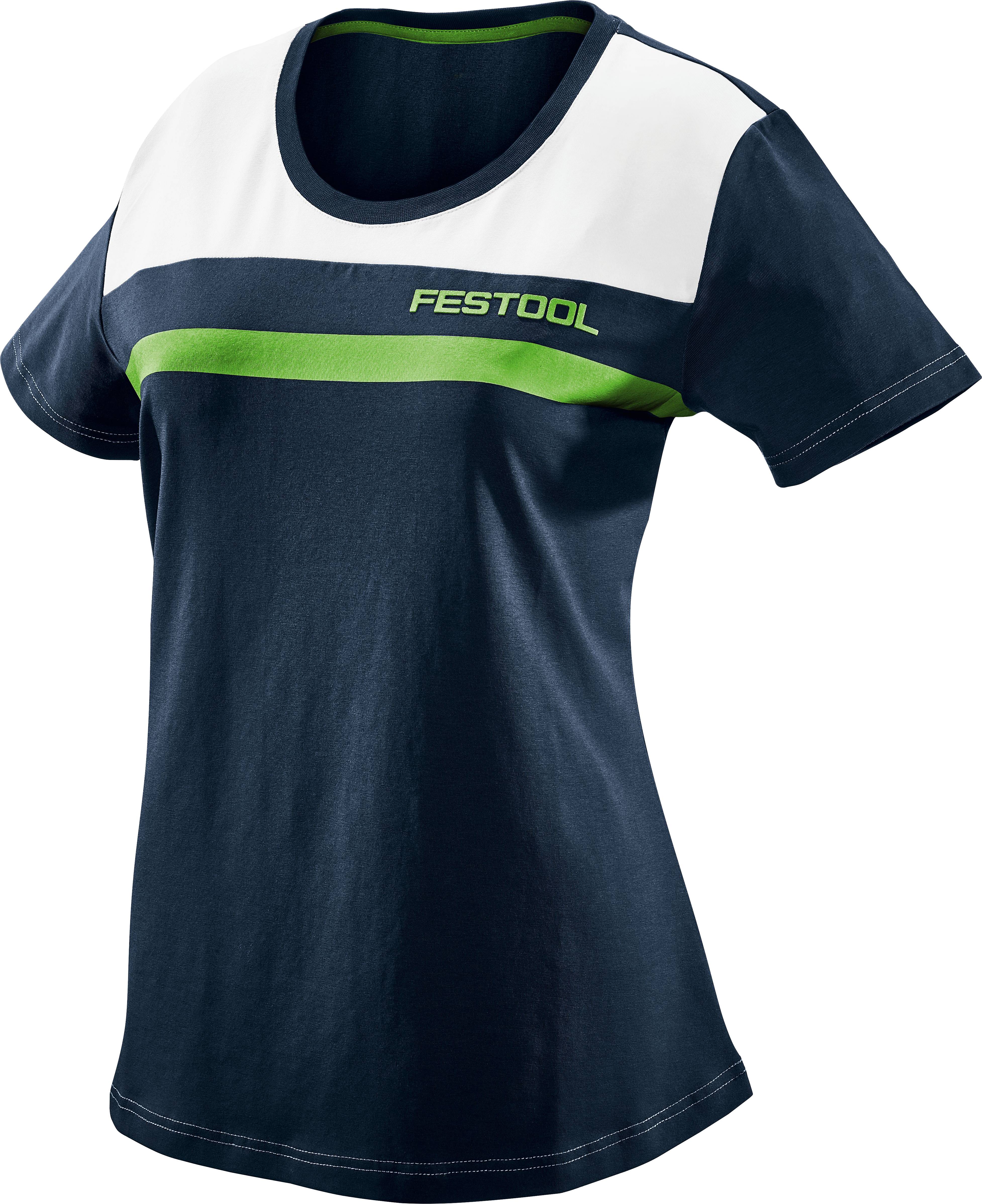 Festool 577306 Módna košeľa FASH-LAD-FT1-S Vel.=S tmavomodrá, zelená, biela-0