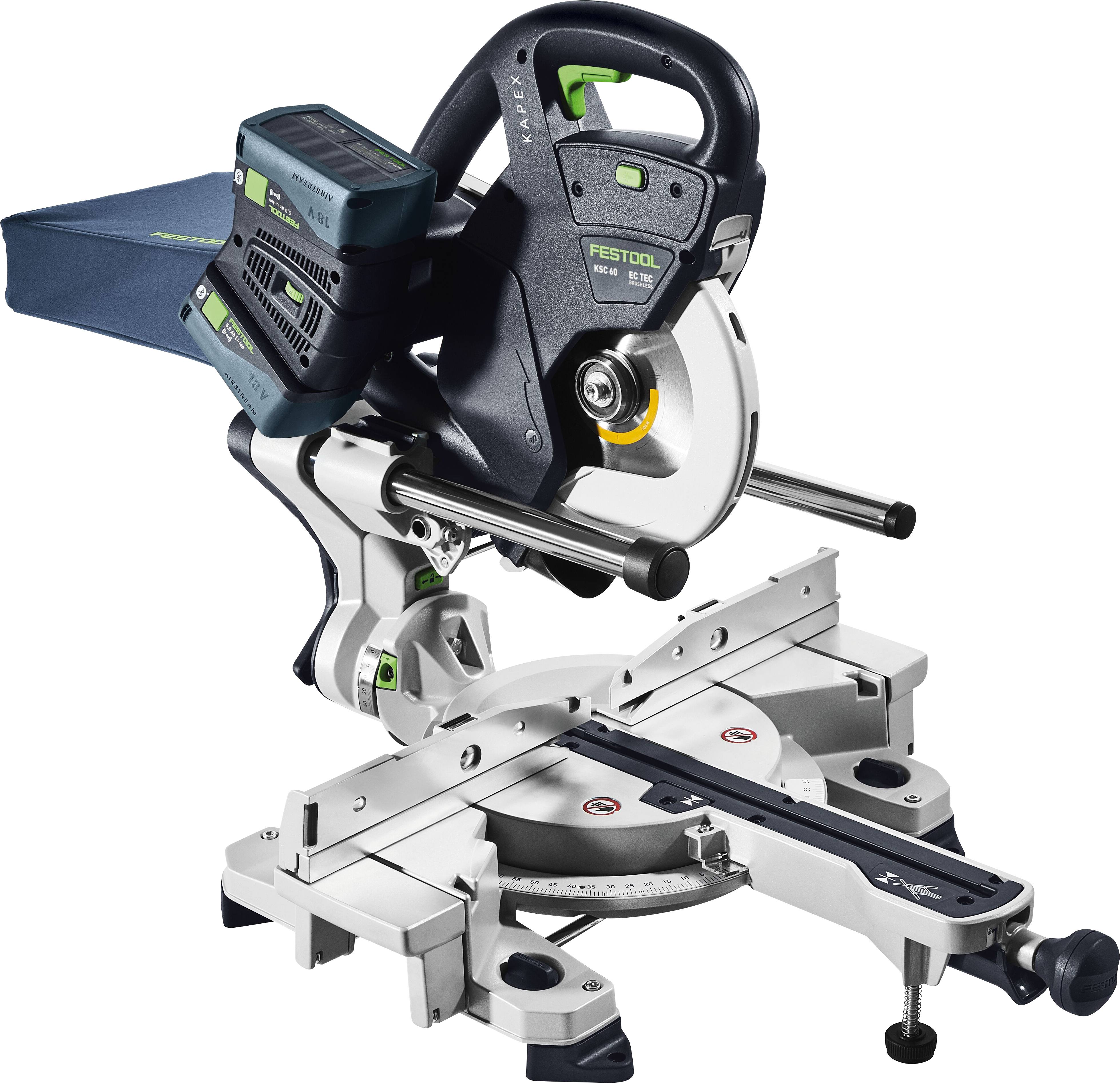 Festool KSC 60 EB 5,0 I-Plus Akumulátorová dvojručná pokosová píla 216 mm-0
