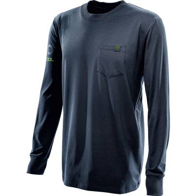 Festool 578387 100 Jahre Langarmshirt LS-FT1-S 100Y Vel.: S tmavomodrá, zelená-0