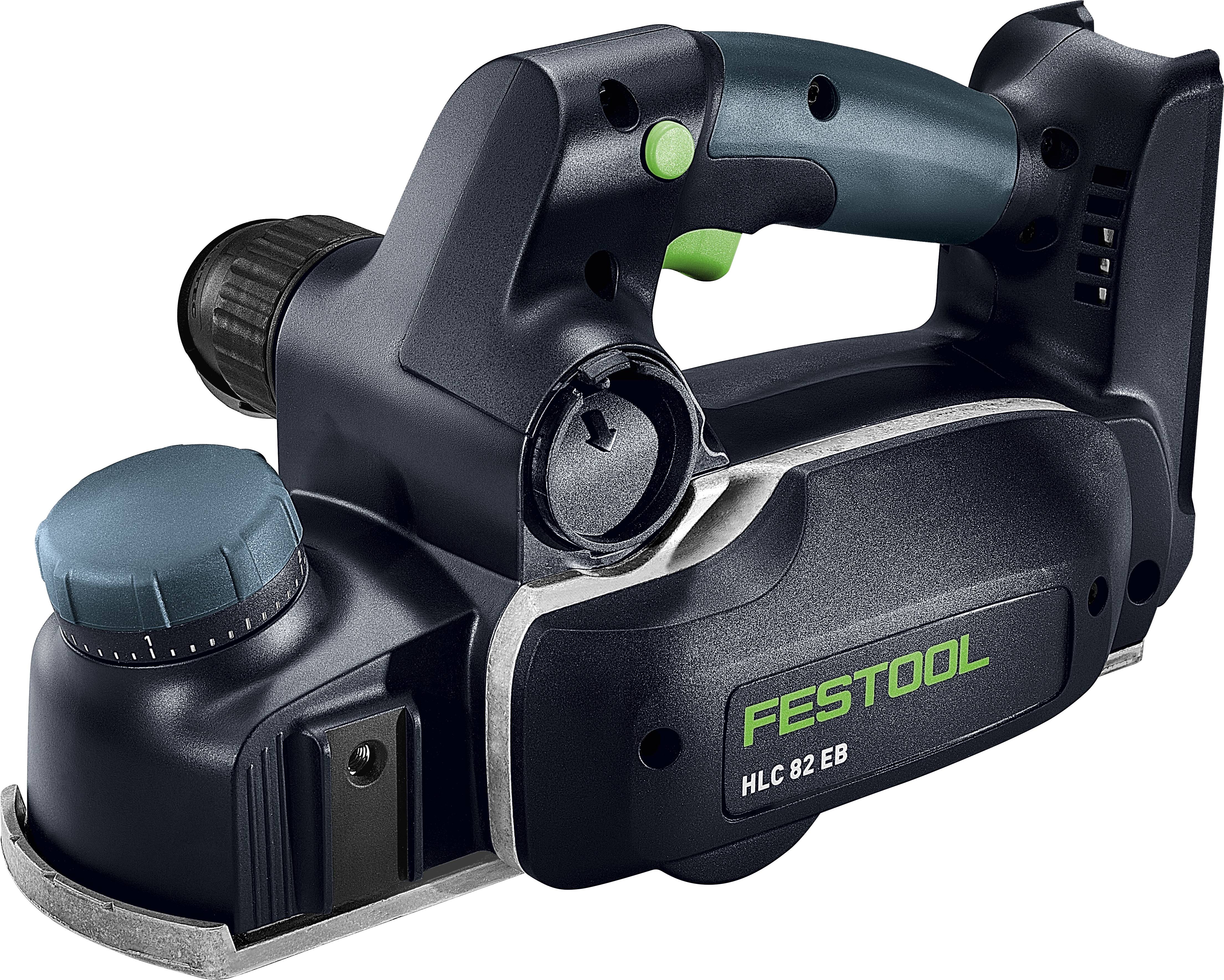 Festool HLC 82 EB-Basic-Set Batteridriven hyvel Hyvelbredd: 82 mm 18 V falsdjup (max.): 25 mm