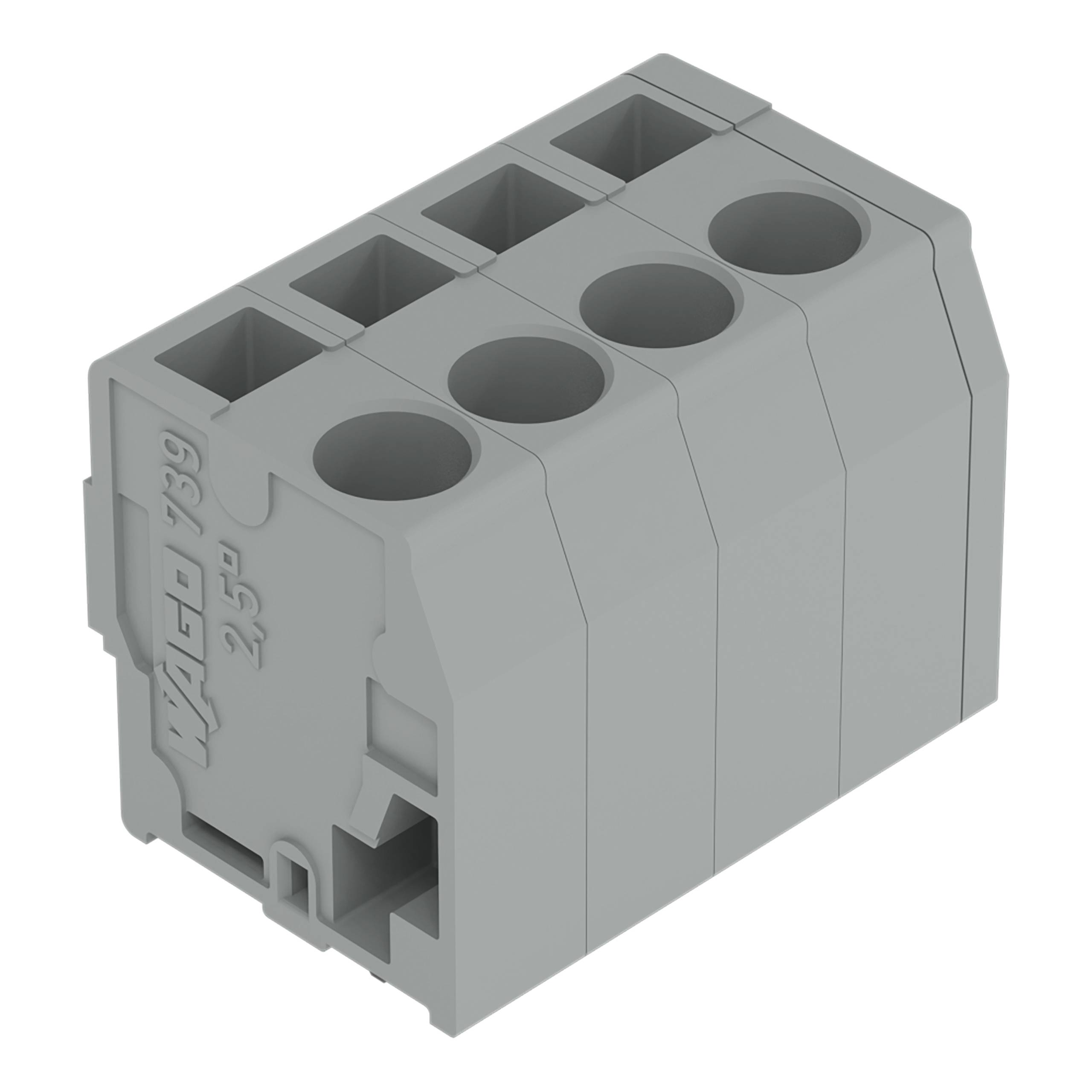 WAGO 739-117/000-005 Printplaatklem 40 stuk(s)