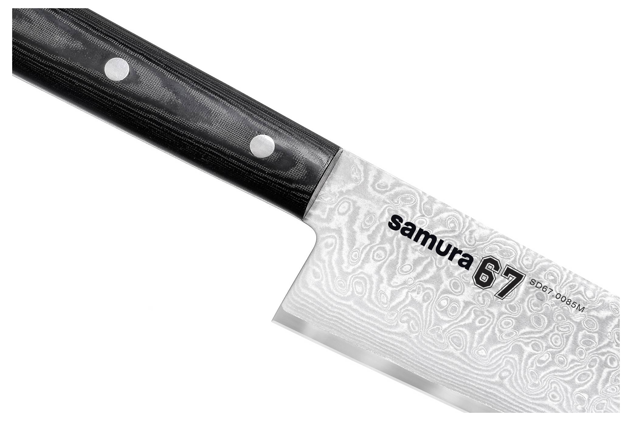 Šéfkuchársky nôž Samura DAMASCUS 67 8,2"/208 mm, 67 vrstiev. Samura SD67-0085M Kuchársky nôž 1 ks-1