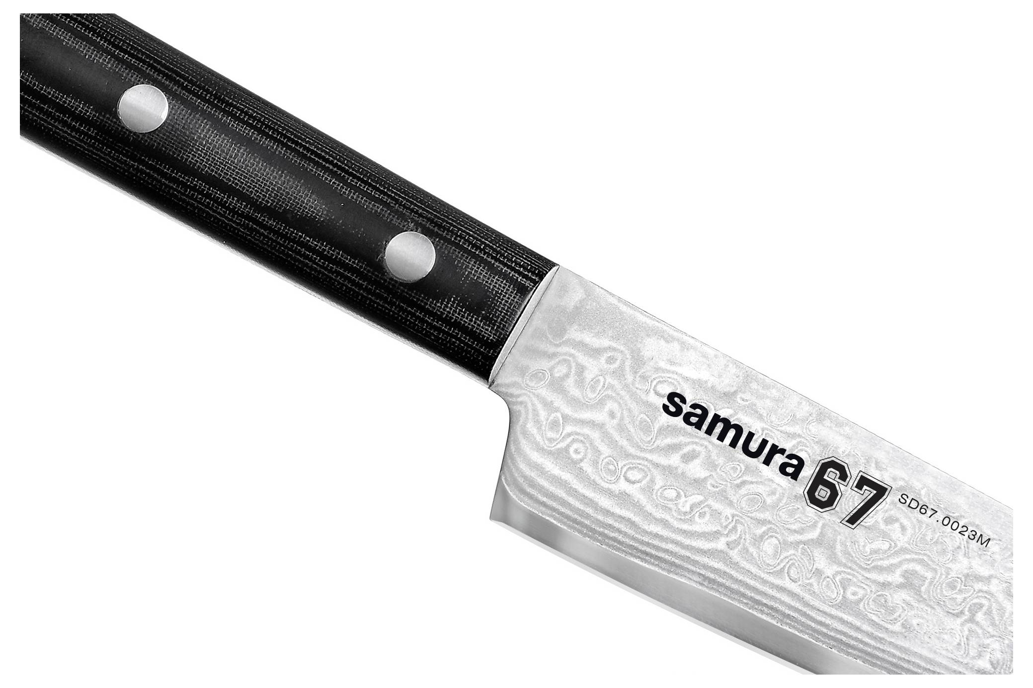 Univerzálny nôž Samura DAMASCUS 67, 6,0"/150 mm, 67 vrstiev. Samura SD67-0023M univerzálny nôž 1 ks-1