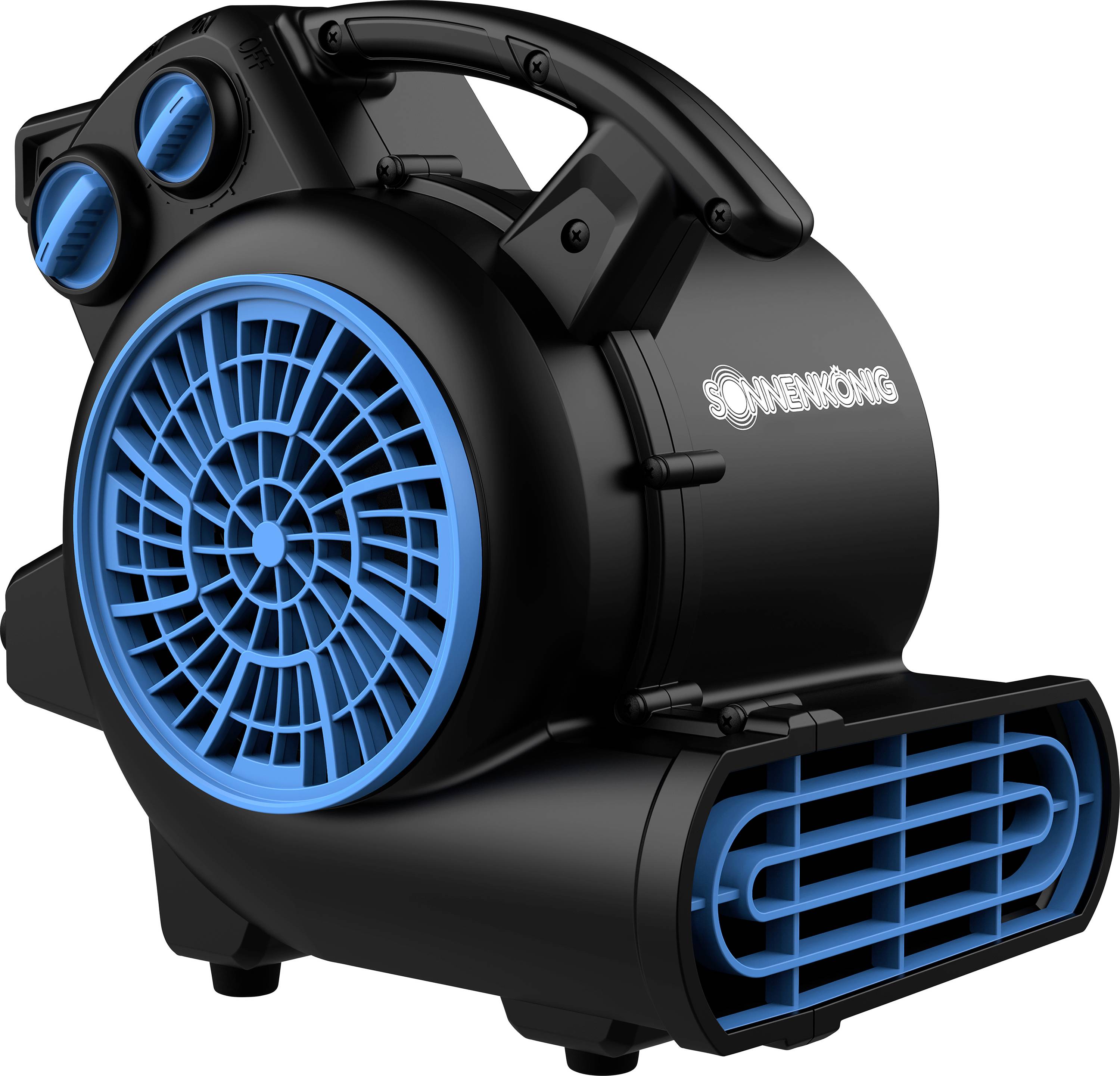 Sonnenk&ouml;nig Vloerventilator 170 W Automatische uitschakeling, Zwenkbaar, Timer, Oververhittingsbeveiliging