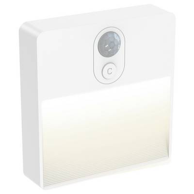 Ansmann Sensor-Nachtlicht NL5R wiederaufladbar 1600-0481 nočné svetlo s pohybovým senzorom guľatý LED teplá biela biela-1