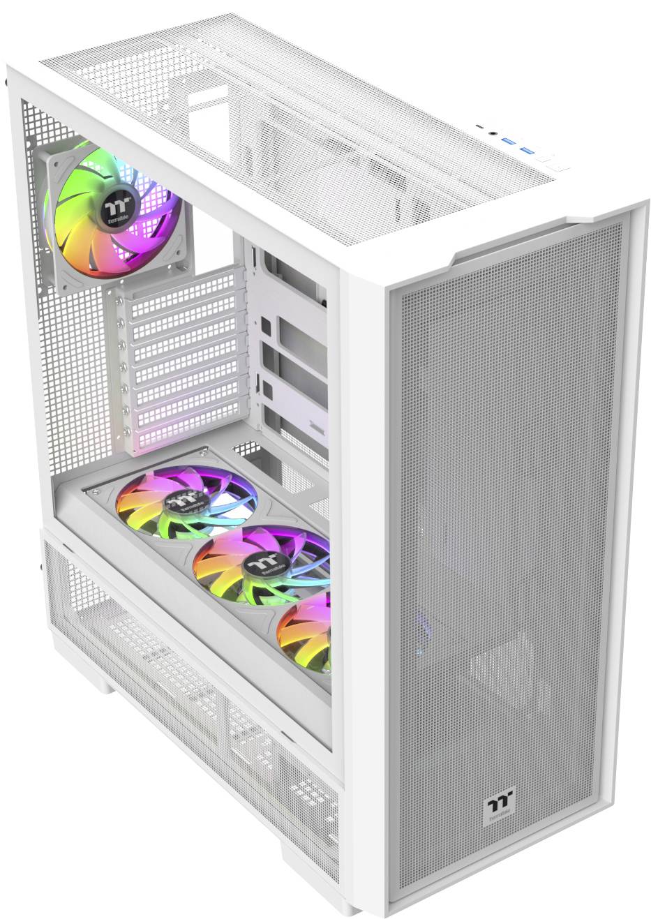 Thermaltake S380 TG ARGB Snow White Midi-Tower PC Case Bianco neve