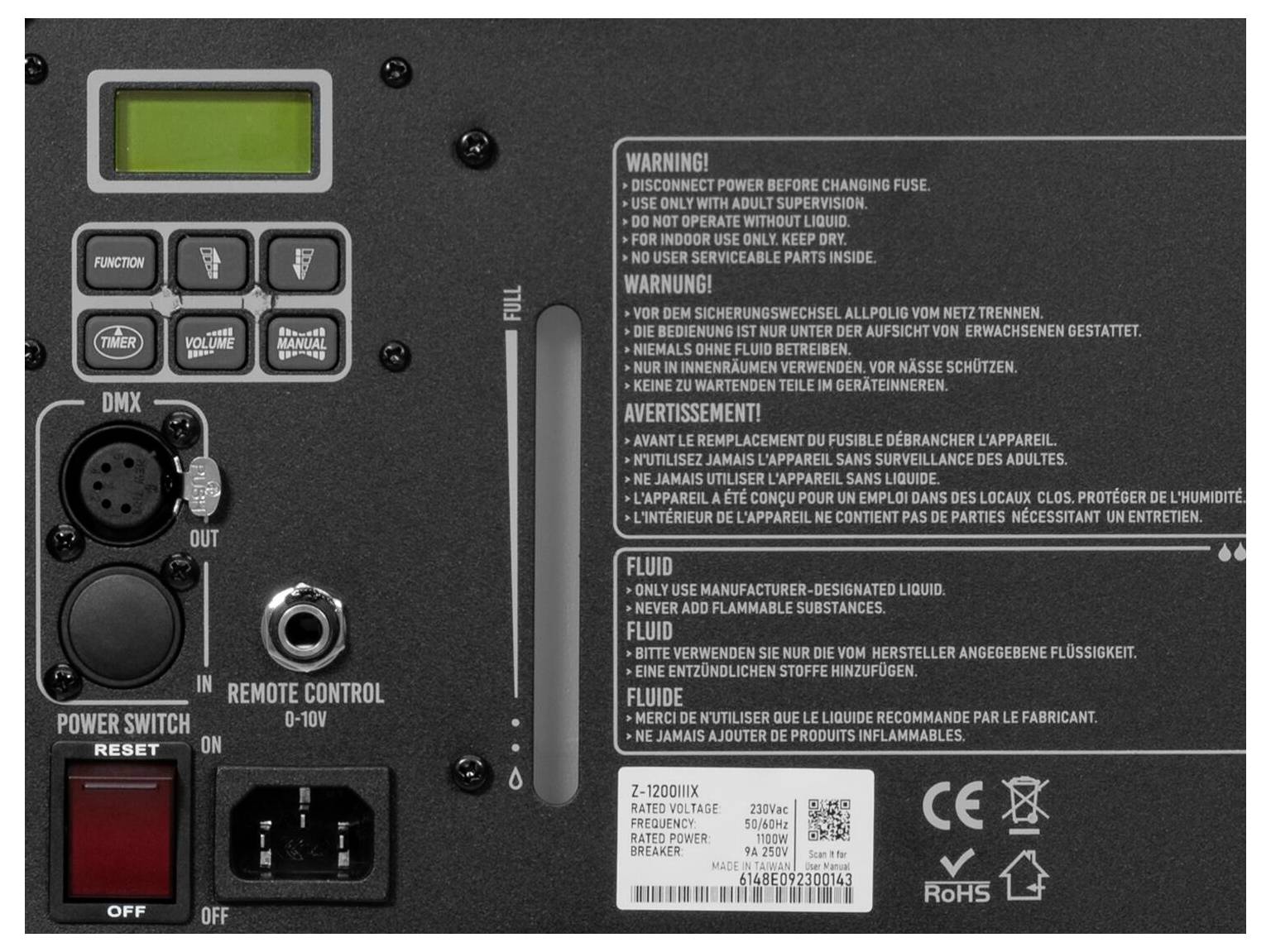 Antari Z-1200X MK3 výrobník hmly-1