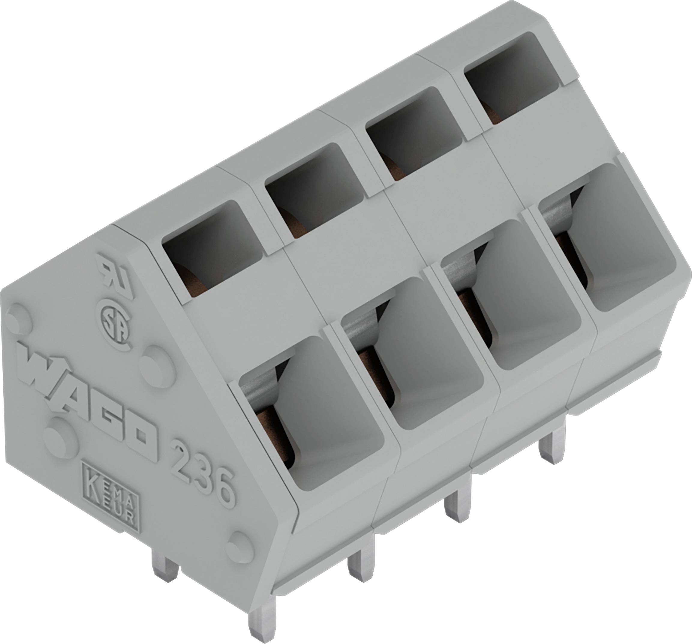 WAGO 236-404/000-017 Printplaatklem 220 stuk(s)