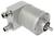 Kovový rotačný kodér s dvoma kabelovými konektormi, používaný na presné snímanier polohy a pohybu v strojárstve.