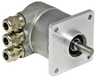 Posital Fraba OCD-D2C1B-0012-9A70-H3P Roterende encoder Absoluut Vierkante flens 1 stuk(s)