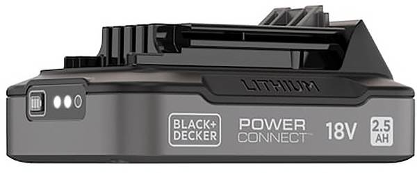 Black & Decker  náhradný akumulátor pre elektrické náradie, 2.5 Ah Li-Ion akumulátor, BDL2518S-XJ