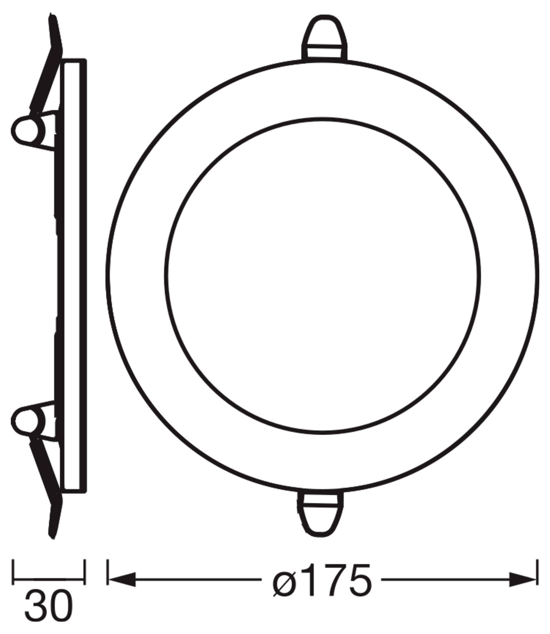 OSRAM HOMELIGHTING 4058075853935 stropná lampa, LED stropná lampa biela-2