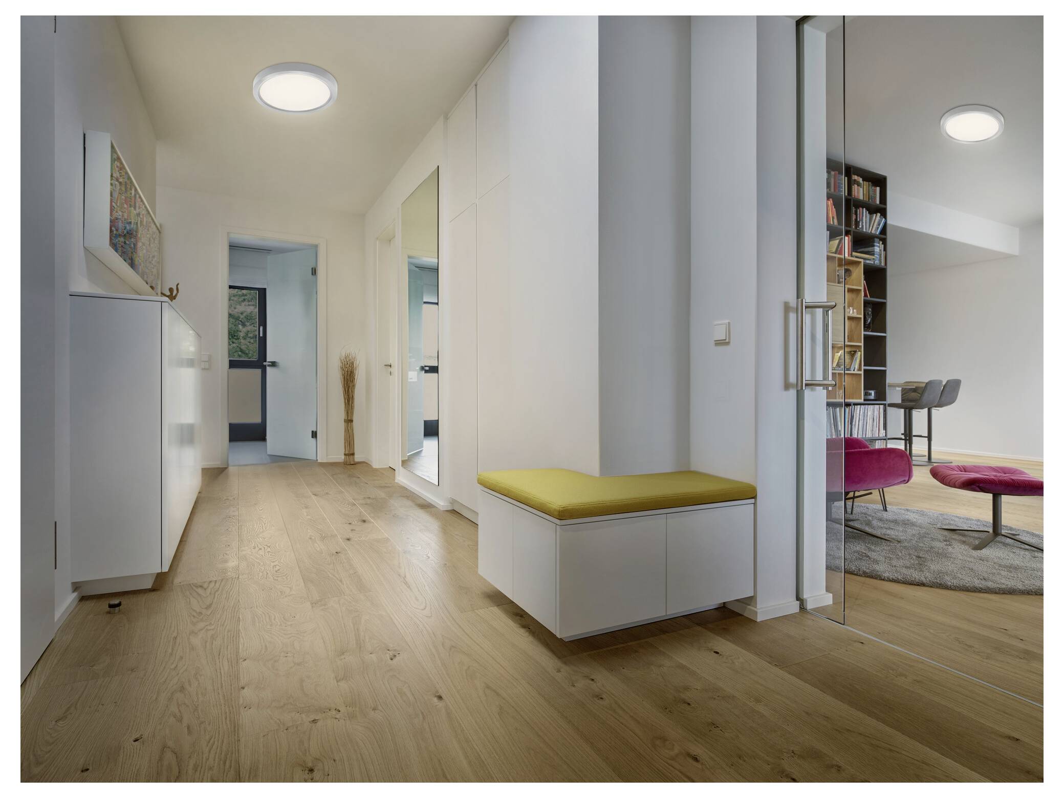 Osram Downlight Slim 175 mm nastaviteľné bočné hlavné svetlo v pôvodnom balení, s výkonom 1300 lúmenov, 11 wattov a teplým bielym žiarom.