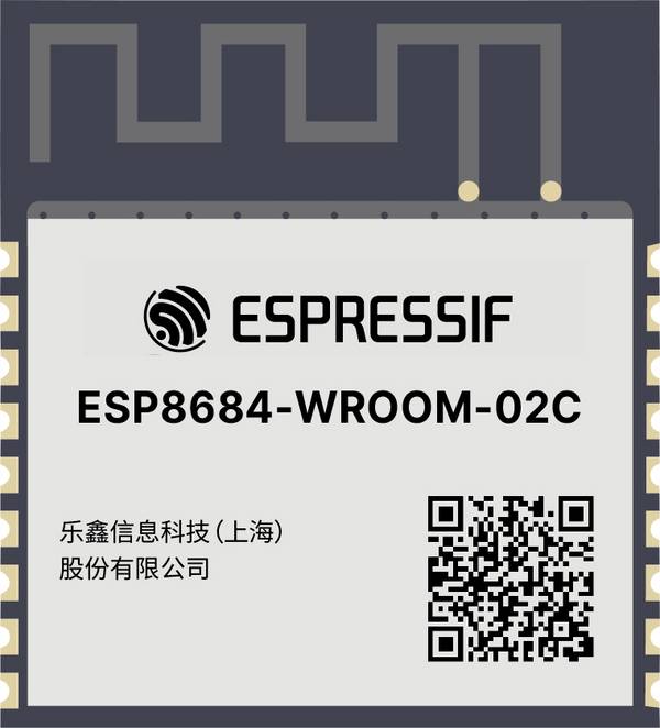 Espressif WiFi modul WiFi/Bluetooth Modul ESP8684   Tape on Full reel