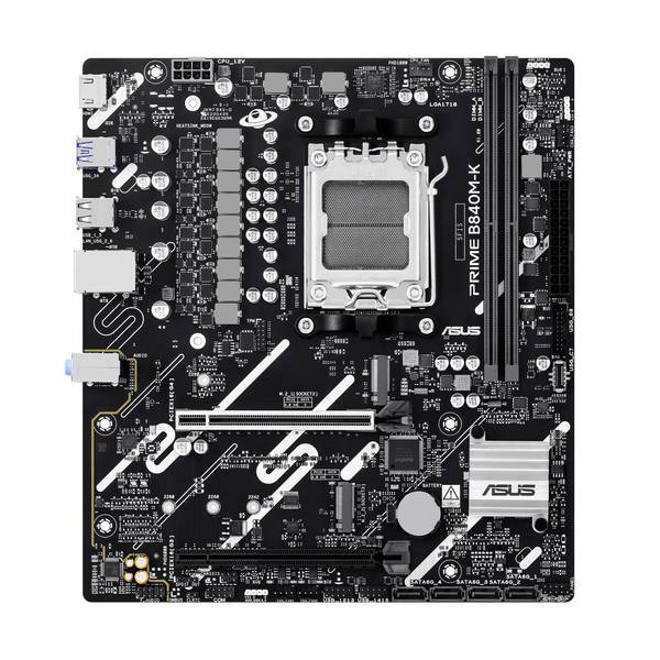 Asus PRIME B840M-K Základná doska Socket AMD AM5 Tvarový faktor Micro-ATX Čipová sada základnej dosky AMD® B840