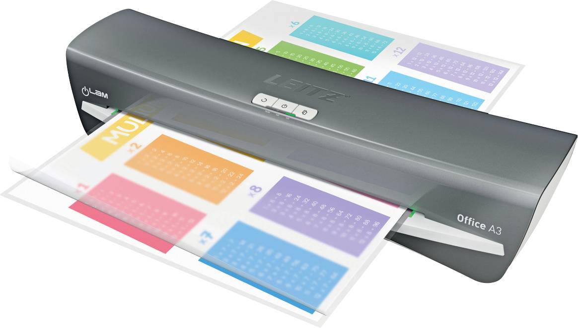 Leitz Lamineringsmaskin Ilam Office A3 – Rask Oppvarming, Elegant Design (Ltz72530084, 1 Eske) 3