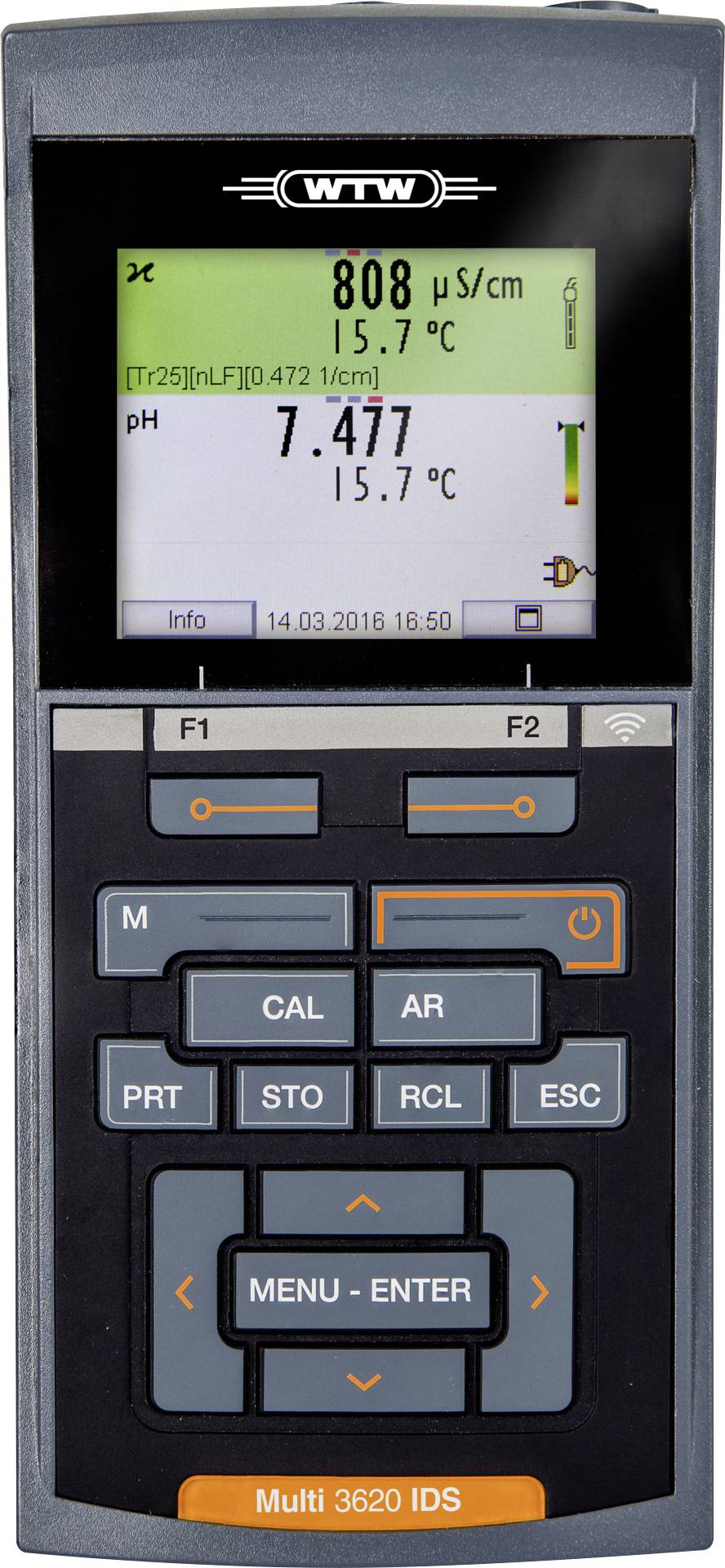 WTW Multi 3620 IDS Strumento di misura portatile multiparametro pH, Redox (ORP), Ossigeno;, torbidità, Temperatura, Conduttività