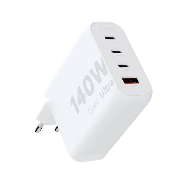 XTORM Ultra Wall USB nabíjačka do interiéru, 4 x 3x USB-C®, 1x USB-A, GaN , XEC140