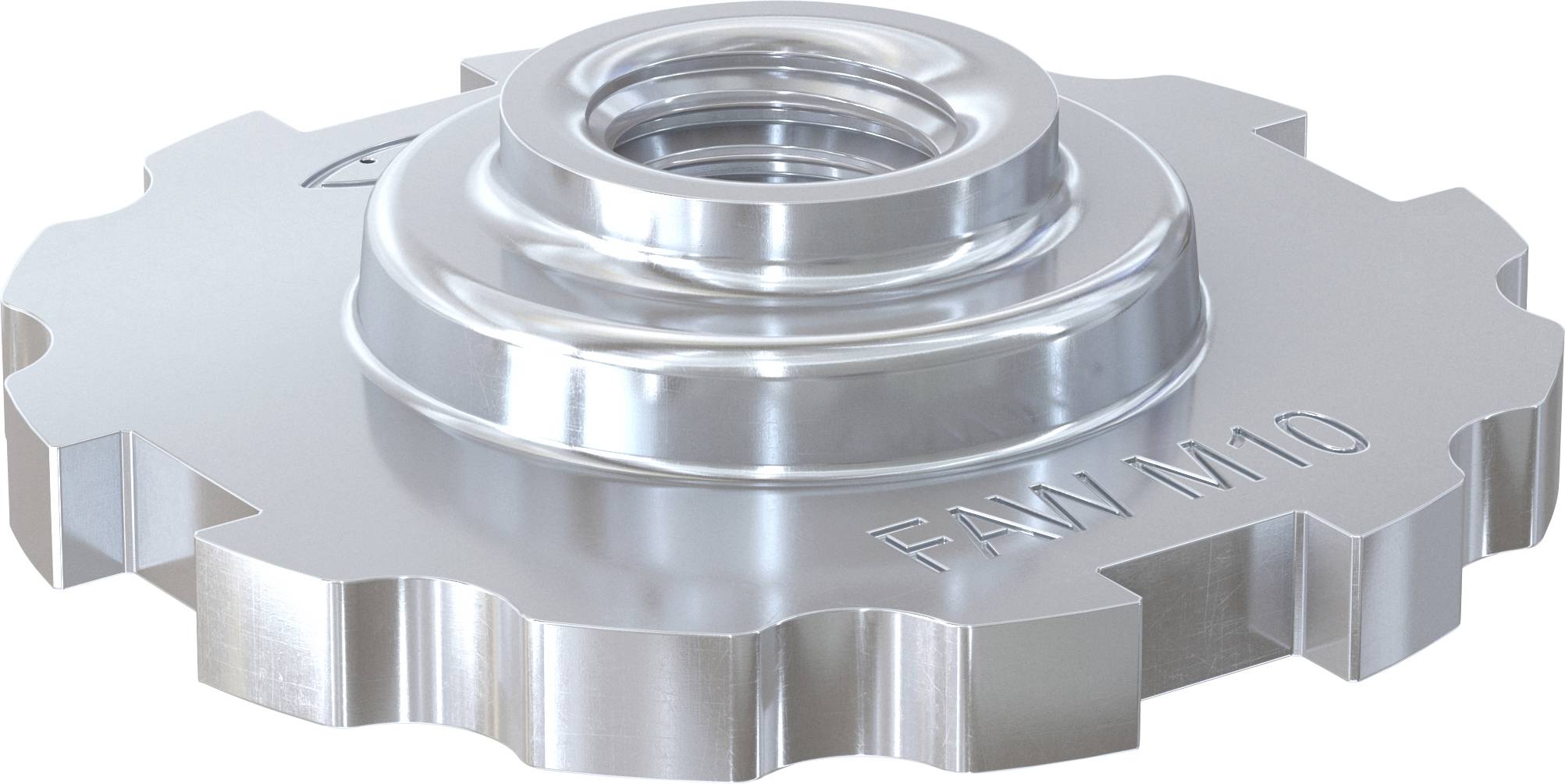 Fischer FAW M12 Afstelwiel Staal 576594 50 stuk(s) (b x h) 21.5 mm x 7.5 mm