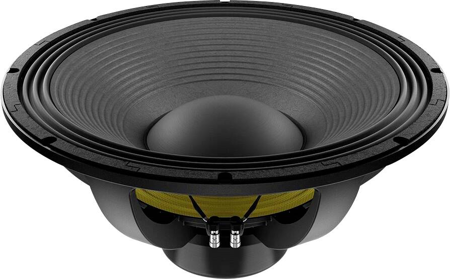 Čierny audio konektor s kruhový dizajn so širokým okrajom, rebrovaným povrchom a duálnymi vstupnými konektormi v spodnej časti.