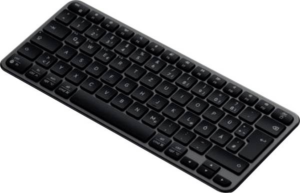 Satechi Slim EX1 Bluetooth®, bezdrôtový klávesnica nemecká, QWERTZ viacfarebná