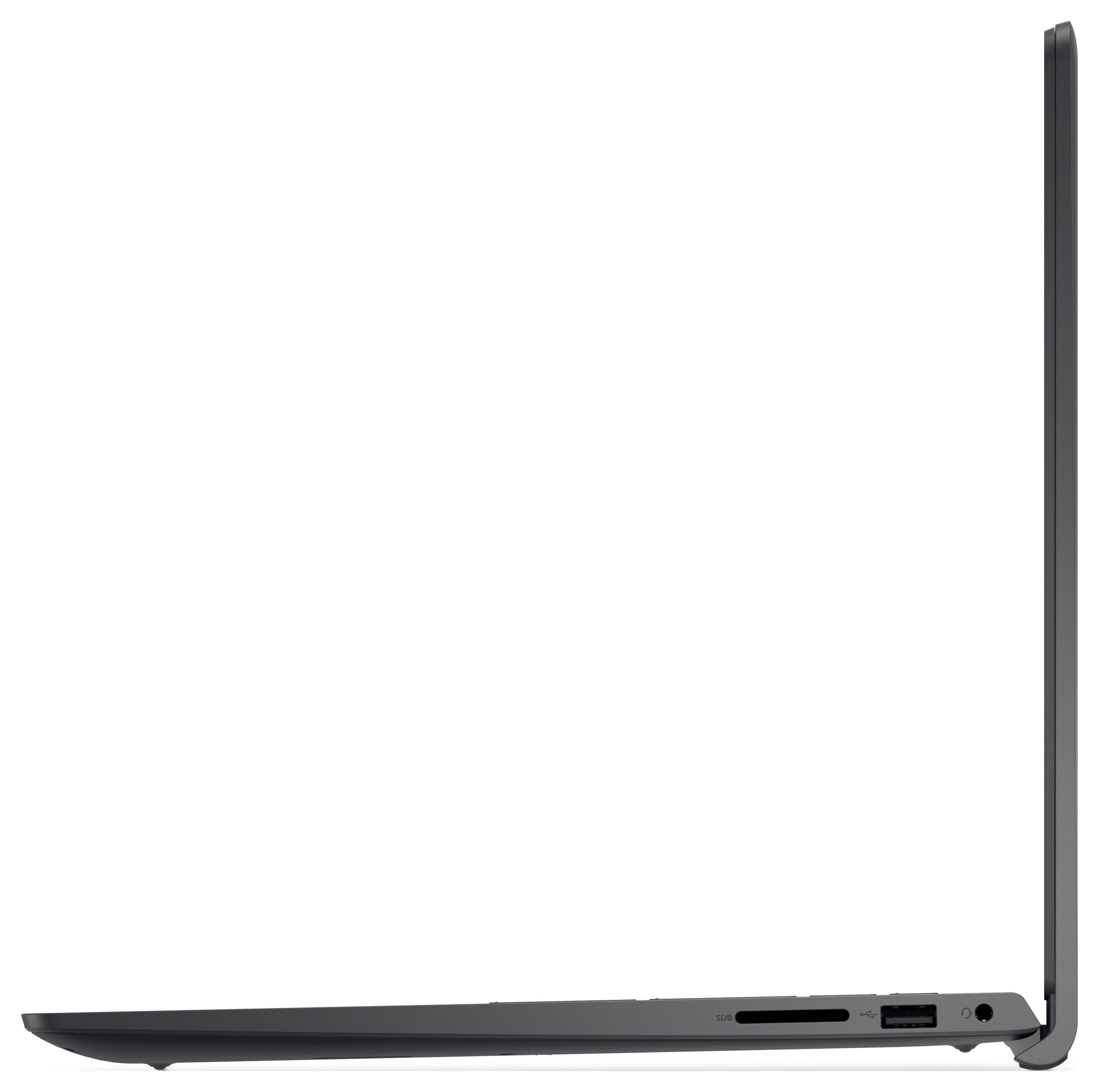 Tenký, ľahký notebook čiastočne otvorený, pohľad z boku zobrazujúci jeho štíhly profil, viditeľné USB a HDMI porty.