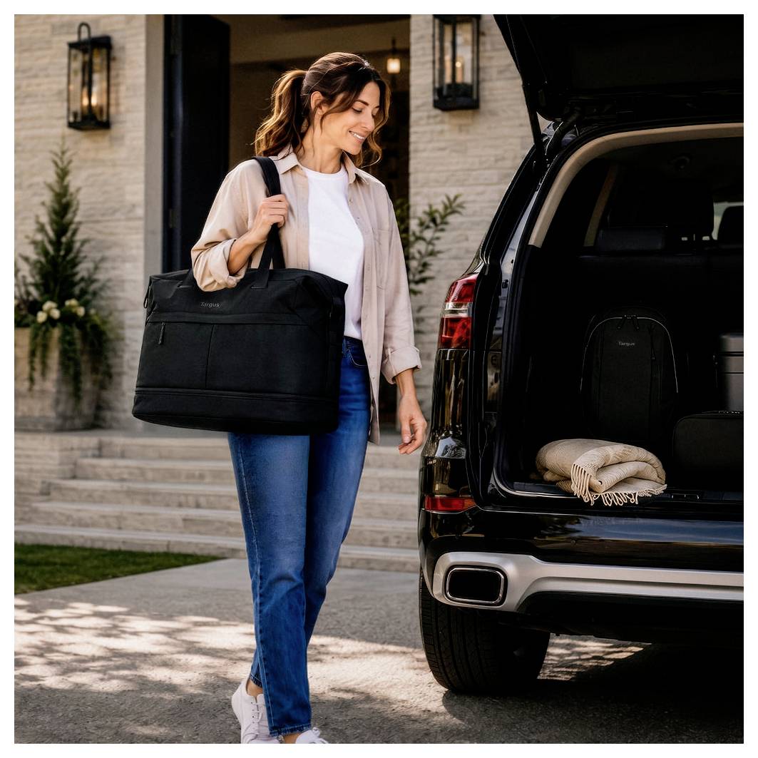 Targus Brašna na príslušenstvo 15.6" Lightweight Weekender Tote modrá-14