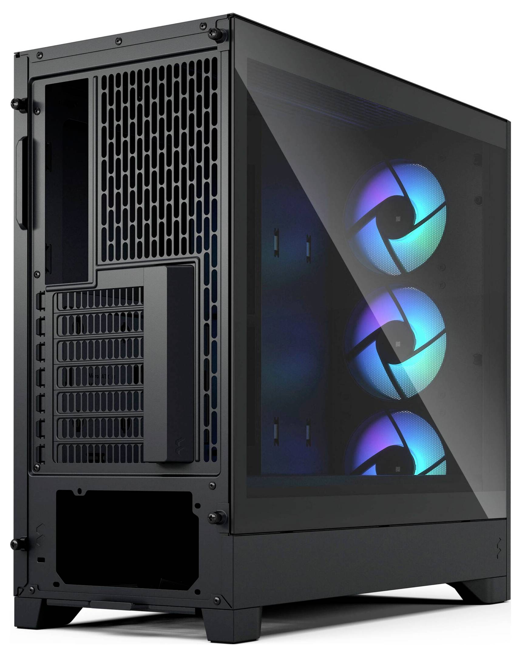 Fractal Design Geh Pop 2 Air Black TG RG midi tower PC skrinka čierna-13