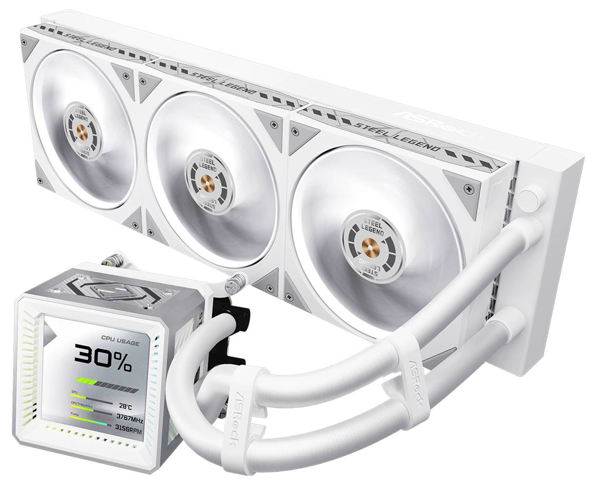 ASRock ASRock Steel Legend 360 LCD PC water cooling-1