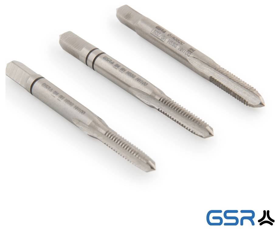 GSR B00105150 ručný závitník metrický M4 DIN 352 HSS-G 3 ks-1