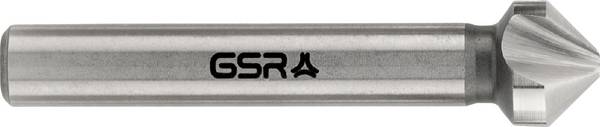 GSR B04042124 kužeľový záhlbník 12.4 mm HSS brúsené valcová stopka 1 ks