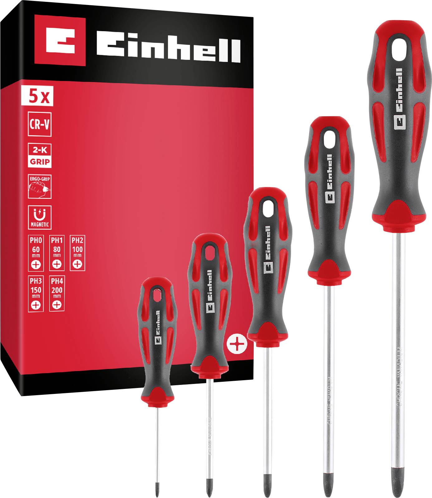 Einhell Schroevendraaierset Universeel, Werkplaats PH