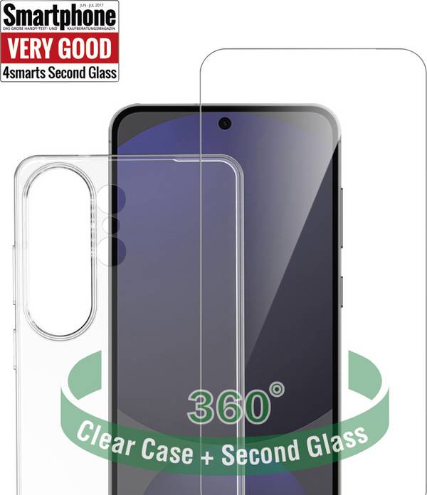 4Smarts 4smarts 541741, Cover, Samsung, Galaxy S26 Ultra, 17,5 cm (6.9"), Transparent sada kryt + ochranné sklo Samsung Galaxy S26 Ultra priehľadná