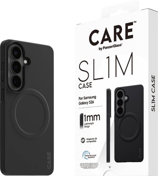PanzerGlass PANZERGLASS - CARE SL1M Case Schwarz Samsung Galaxy S26 zadný kryt na mobil Samsung Galaxy S26 čierna