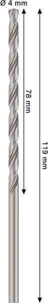Bosch Accessories 2608577684 kovový špirálový vrták, 1 ks-8