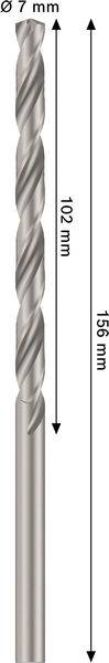 Bosch Accessories 2608577692 kovový špirálový vrták, 1 ks-1