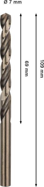 Bosch Accessories 2608577607 kovový špirálový vrták, 1 ks-1