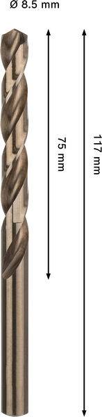 Bosch Accessories 2608577610 kovový špirálový vrták, 1 ks-13