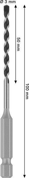 Bosch Accessories 2608706968 špirálový vrták do kameňa, 1 ks-1