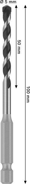 Bosch Accessories 2608706972 špirálový vrták do kameňa, 1 ks-1