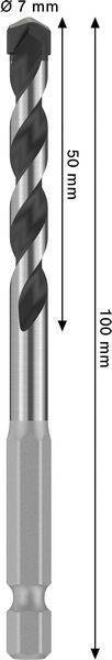 Bosch Accessories 2608706983 špirálový vrták do kameňa, 1 ks-1