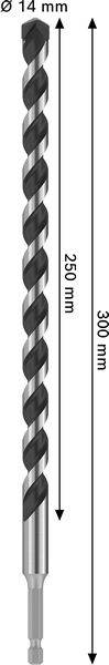 Bosch Accessories 2608706998 špirálový vrták do kameňa, 1 ks-1