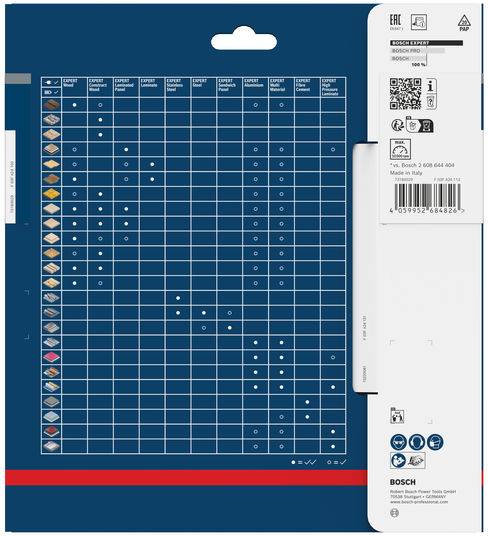 Bosch Accessories 2608902154 2608902154 Cirkelzaagblad Aantal tanden: 48 1 stuk(s)
